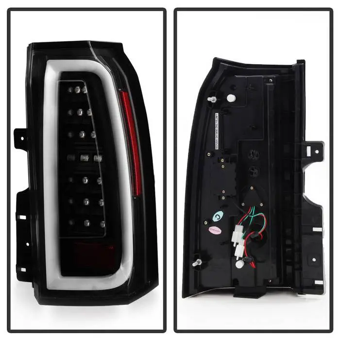 Spyder 15-19 Gmc Yukon Yukon Xl Led Tail Lights Black 2