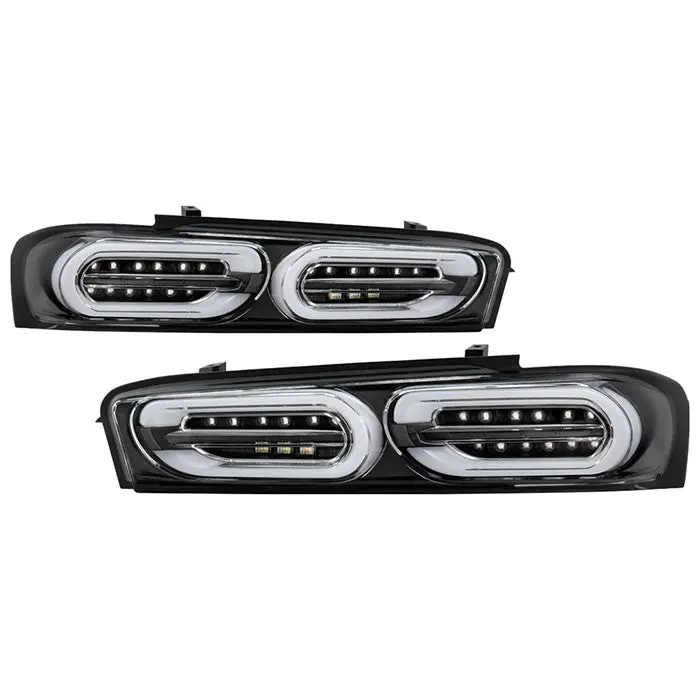 Spyder 16-18 Chevy Camaro Tail Lights Sequential Led Signal Black 1