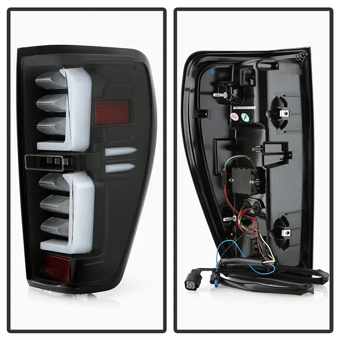 Spyder 19-20 Gmc Sierra Led Tail Lights Black 2