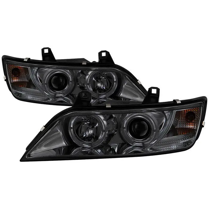 Spyder 96-02 Bmw Z3 Halo Projector Headlights Smoked 1