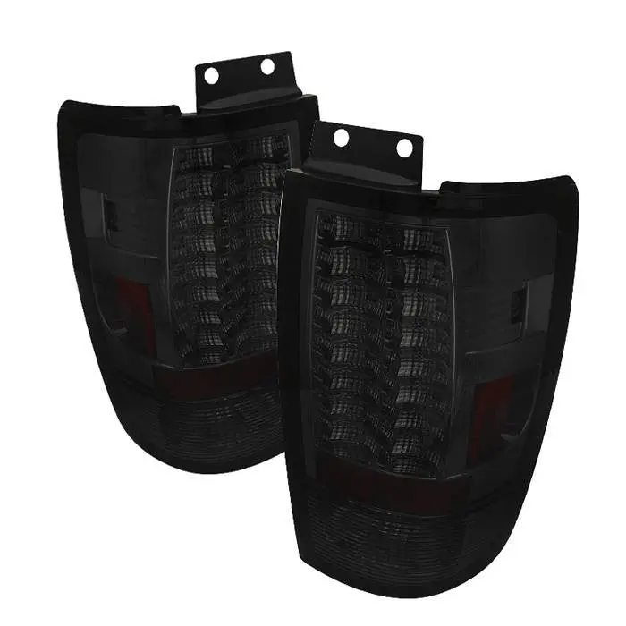 Spyder 97-02 Ford Expedition V2 Led Tail Lights Smoked 1