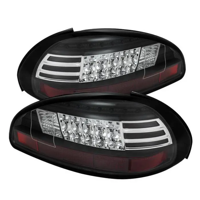 Spyder 97-03 Pontiac Grand Prix Led Tail Lights Black 1