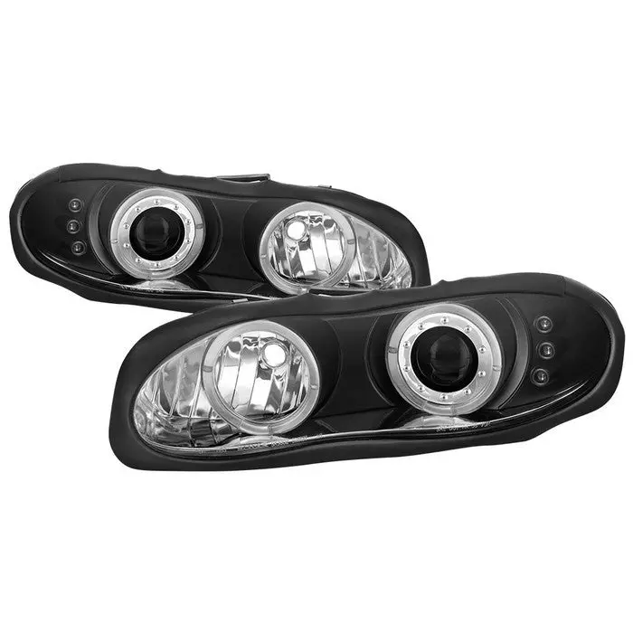Spyder 98-02 Chevy Camaro Projector Headlights Black 1