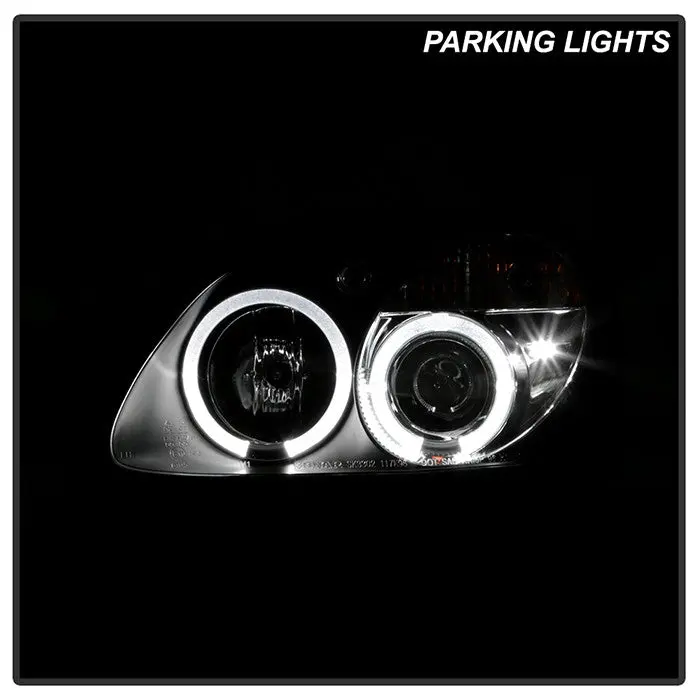 Spyder 98-04 Mercedes Slk Halo Projector Headlights 1Pc Black 2