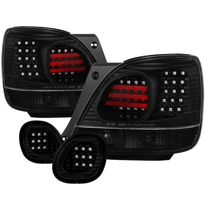 Spyder 98-05 Lexus Gs300 Gs400 Led Tail Lights Black With Trunk 1