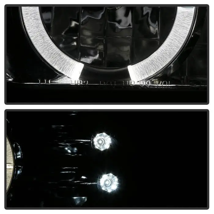Spyder 99-02 Silverado 1500/2500/3500 Projector Headlights Chrome 2