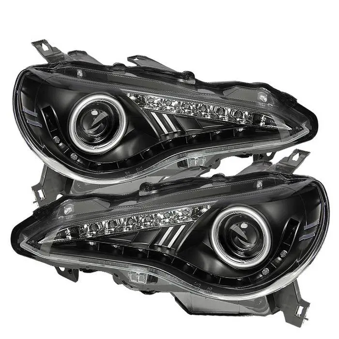 Spyder Subaru Brz/Scion Fr-S Projector Headlights Black 1