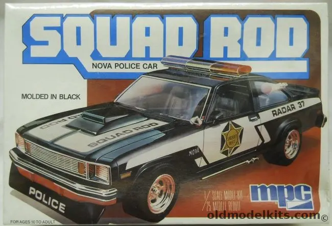 Squad Rod Nova Police Car - 1/25Th Scale 1