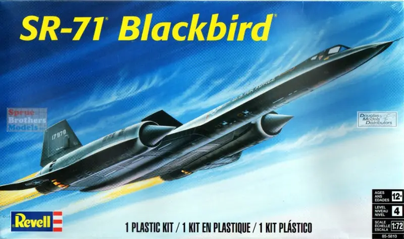 Sr-71 Blackbird- 1/72 Scale 1