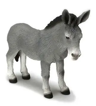 Standing Donkey, Gray 1