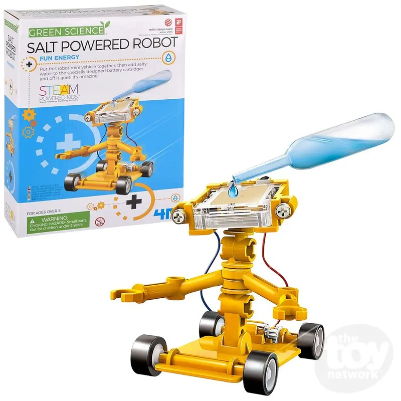 Steam Powered Kids-- Salt-Powered Robot 1