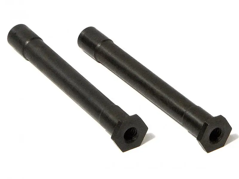 Steering Crank Post 6X49mm (Black/2Pcs) 1