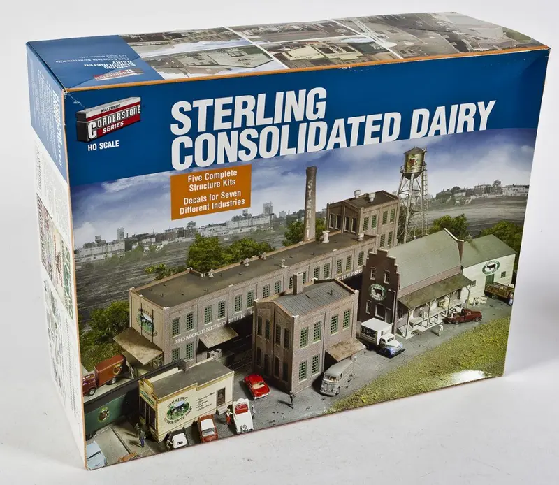 Sterling Cosolidated Dairy- 1/87 Scale (Ho Scale Structure Kit) 1