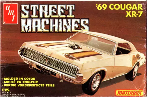 Street Machines '69 Cougar Xr-7 - 1/25Th Scale 1