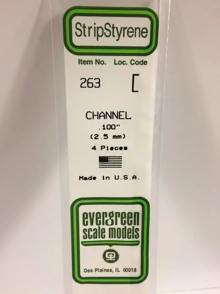 Strip Styrene Channel 1