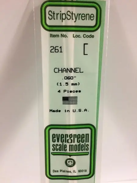 Strip Styrene Channel 1