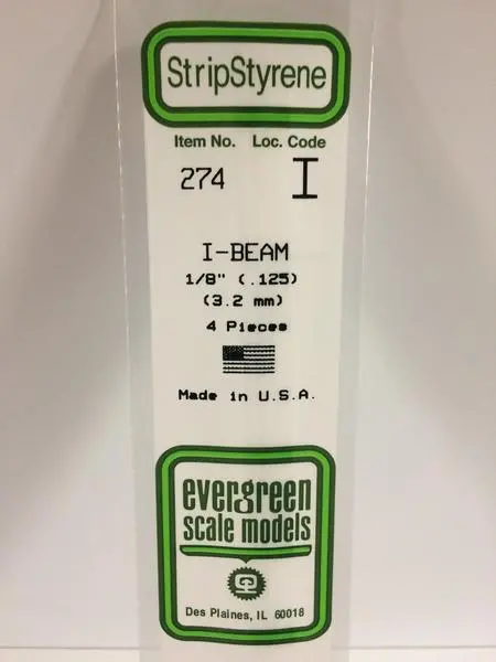 Strip Styrene I-Beam 1