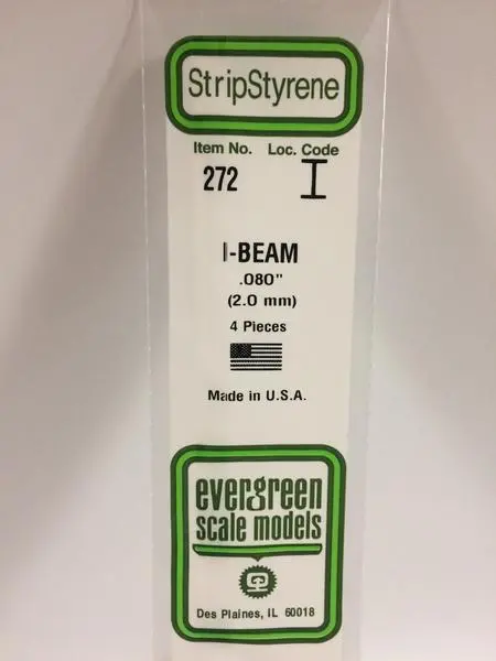 Strip Styrene I-Beam 1