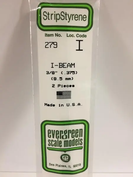 Strip Styrene I-Beam 1