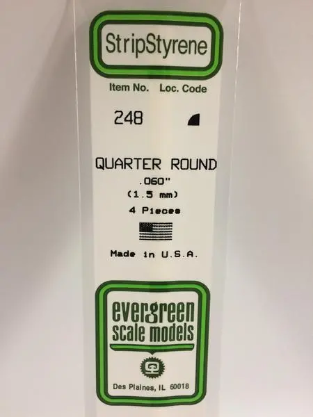 Strip Styrene Quarter Round 1