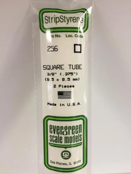 Strip Styrene Square Tube 1