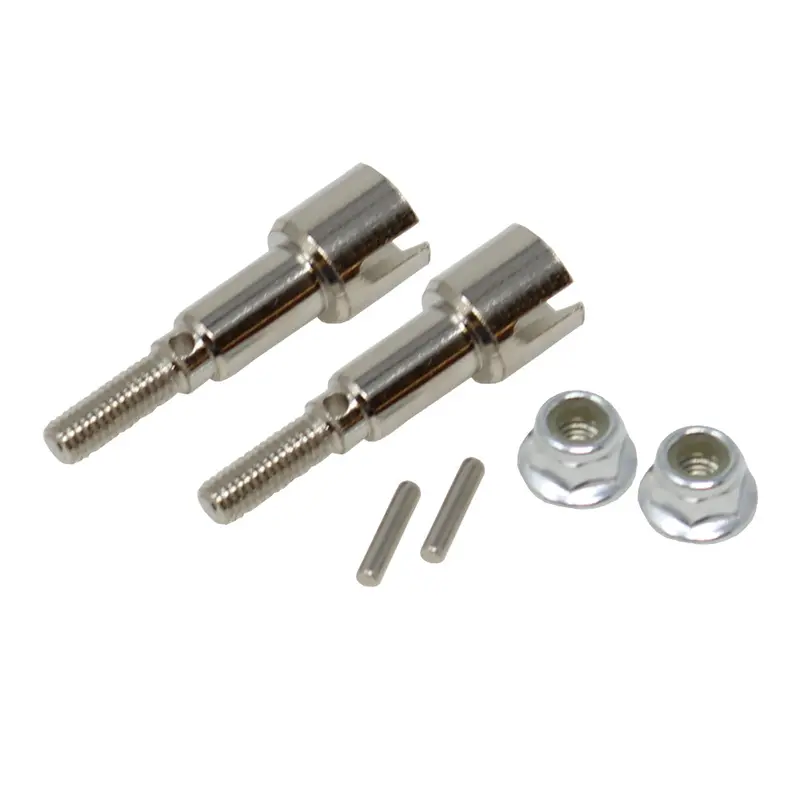 Stub Axles W/ Pins And Locknuts(2Pcs) 1