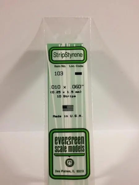 Styrene .010 X .060 1