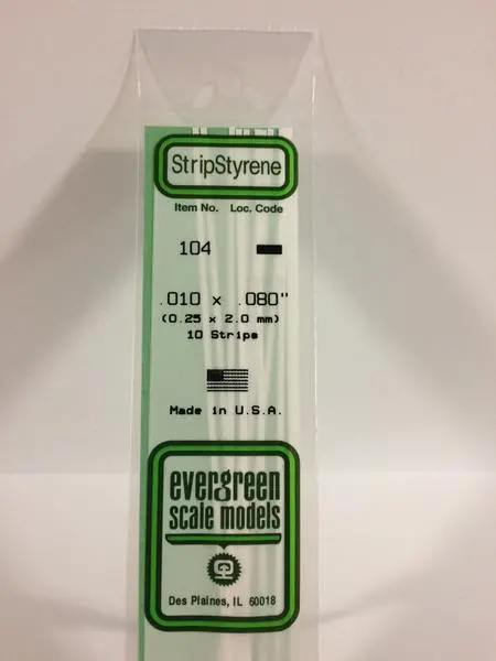 Styrene .010 X .080 1