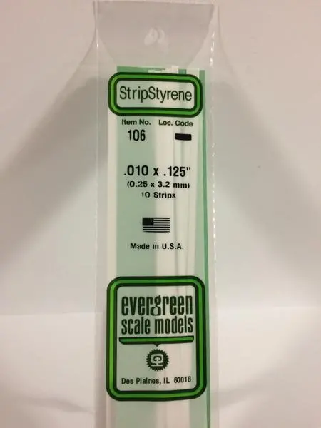 Styrene .010 X .125 1