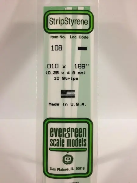 Styrene  .010 X .188 1