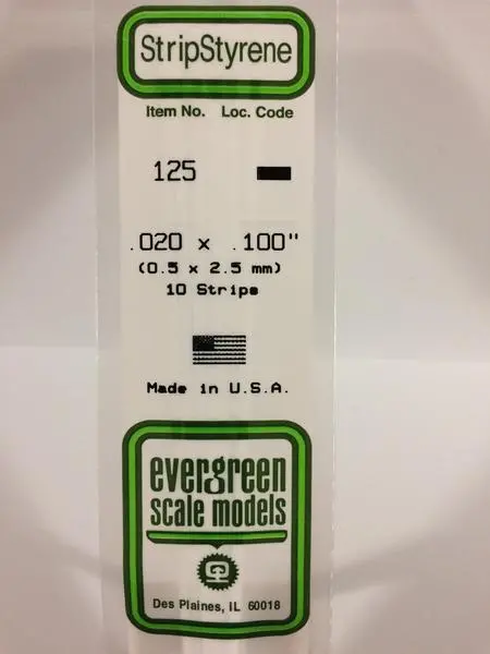 Styrene .020X.100 1