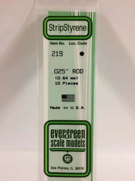 Styrene .025 Rod 1