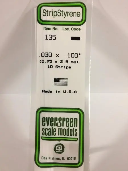 Styrene .030X.100 1