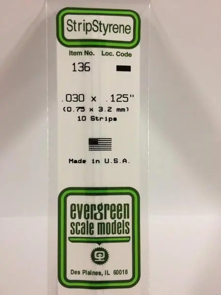 Styrene .030X .125 1