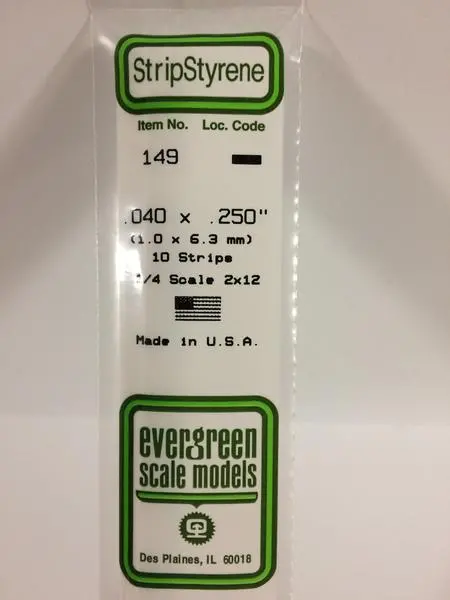 Styrene .040X.250 1