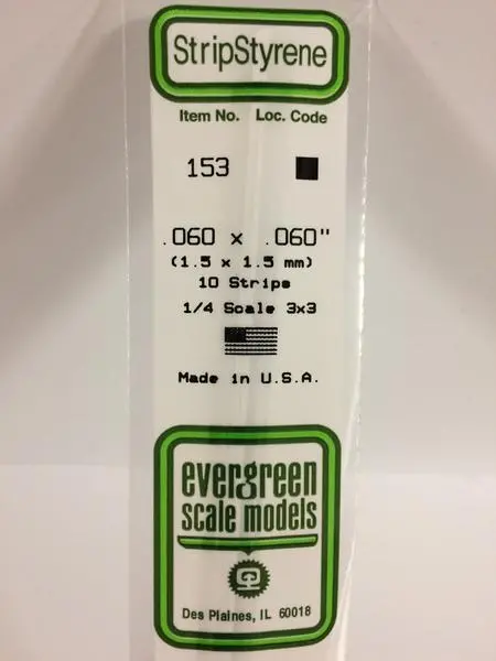 Styrene .060X.060 1