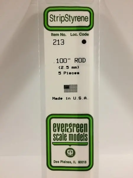 Styrene  .100" Rod 1