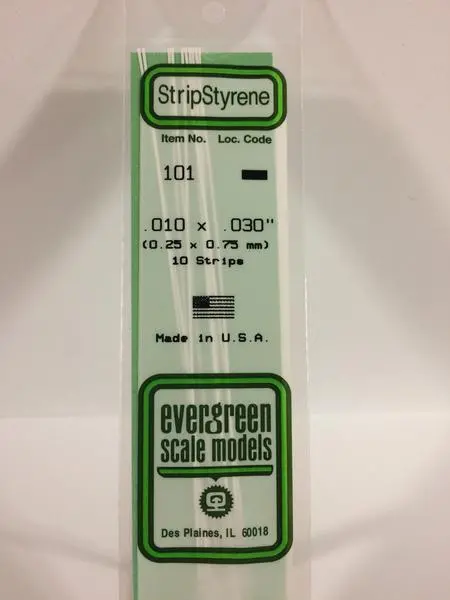Styrene 101 .010 X .030 1