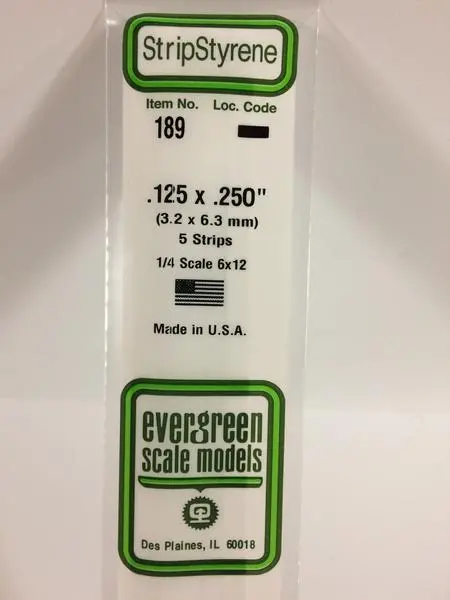 Styrene  .125X.250 1