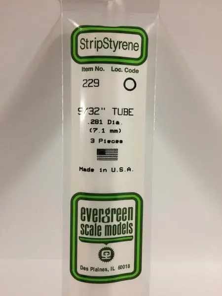 Styrene 9/32" Tube 1