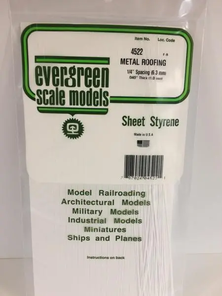 Styrene Sheet  Metal Roofing 1