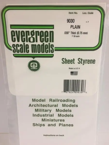 Styrene Sheet  Plain 1