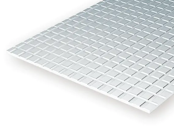 Styrene Sheet Tile 1/12" 2