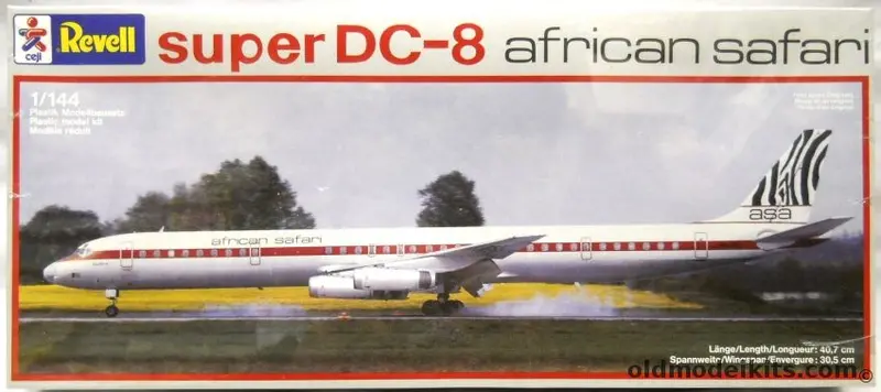 Super Dc-8 African Safari-  1/144 Scale 1