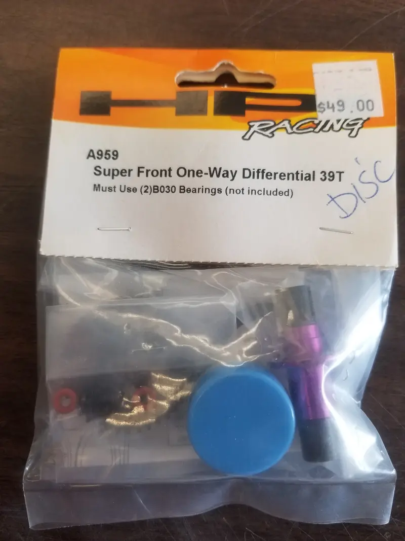 Super Front One Way Differential 39T 1