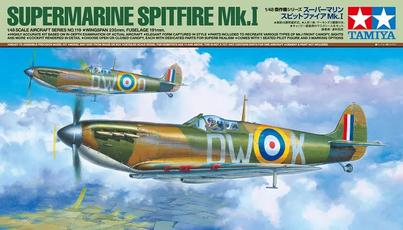 Supermarine Spitfire Mk.I- 1/48 Scale 1