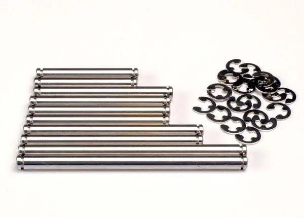 Suspension Pin Set, Stainless Steel (W/ E-Clips) 1