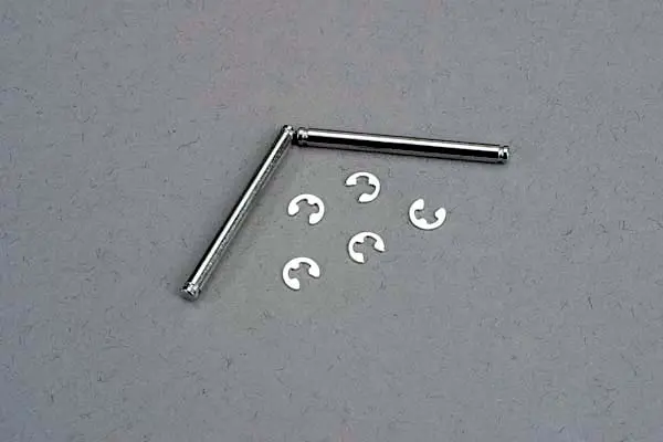 Suspension Pins, 2.5X31.5Mm (King Pins) W/ E-Clips (2) (Strengthens Caster Blocks) 1