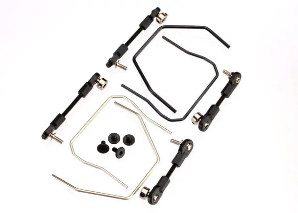 Sway Bar Kit (Front And Rear) (Includes Front And Rear Sway Bars And Adjustable Linkage) 1