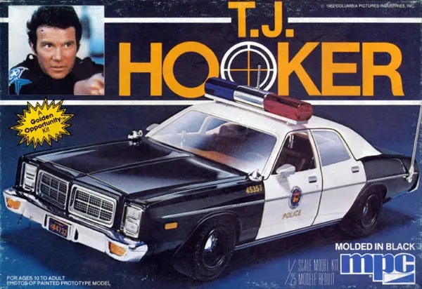 T.J. Hooker - 1/25Th Scale 1